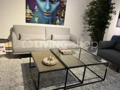 PR LIVING sofa Sara lederen zetel 3,5 zit