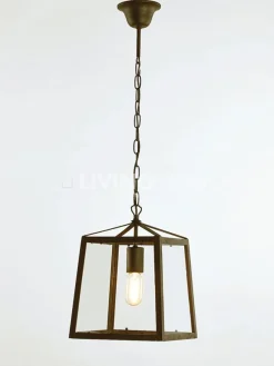 Verlichting online Quadro hanglamp landelijke stijl luster, wonen landelijke stijl