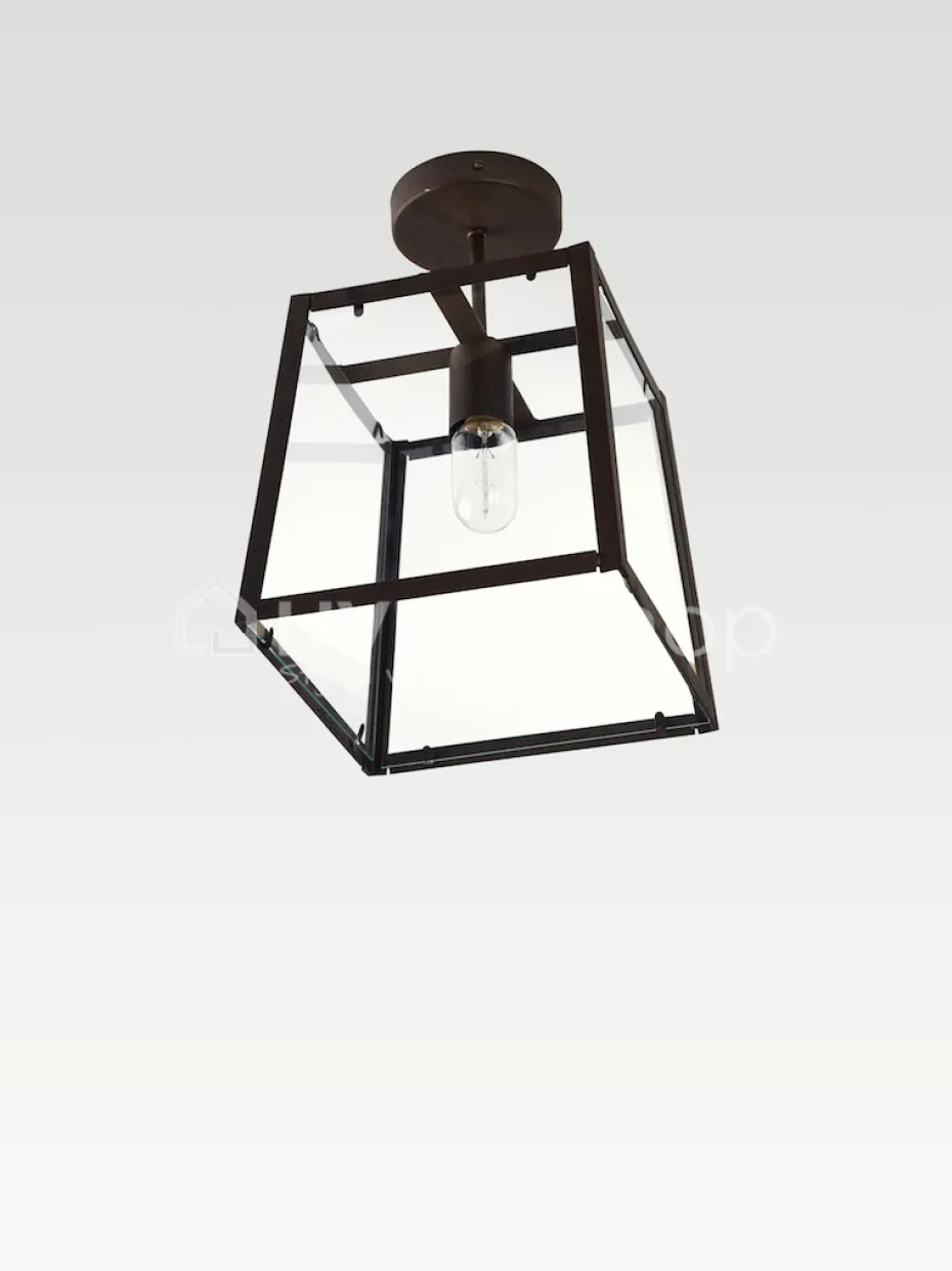 Verlichting online Quadro plafondlamp Country living plafonier