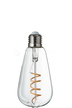 J-LINE Retro LEDLAMP ST64 spiraal E27 dimbaar