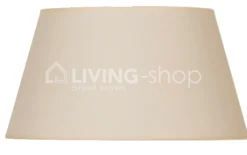 Verdace verlichting Ronde lampenkap Bridge crème cotton, 32x20xH17CM E27 van Linea Verdace