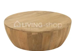 J-LINE Salontafel egg naturel