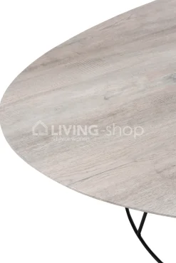 J-LINE Salontafel modern ovaal