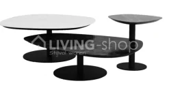PR LIVING Salontafel organische vorm Pebbles