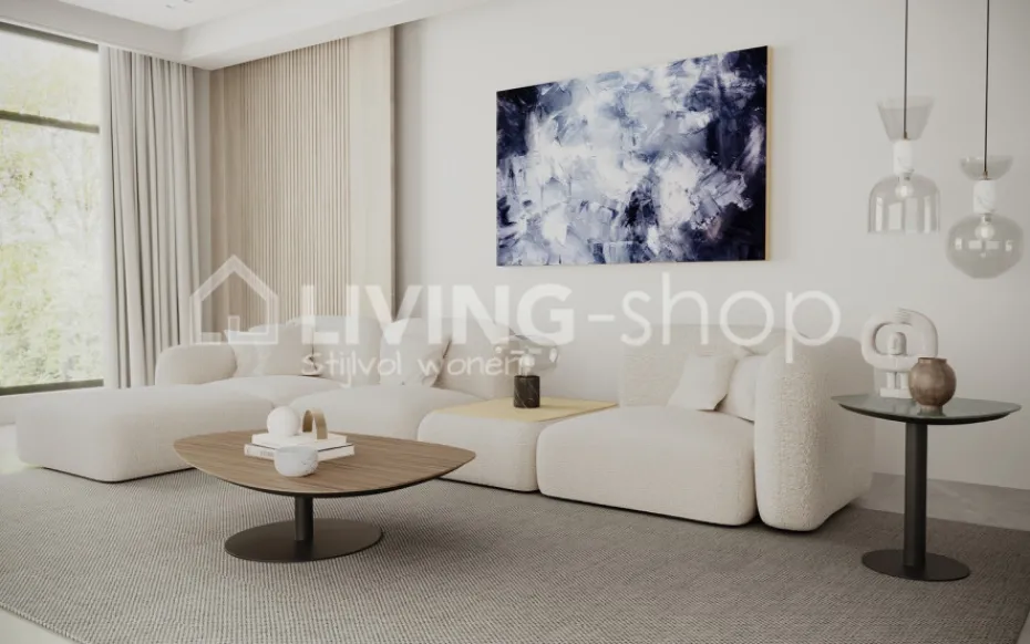 PR LIVING Salontafel organische vorm Pebbles