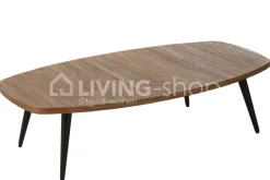 J-LINE Salontafel Teak Naturel Landelijke Stijl Meubelen