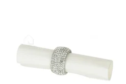 J-LINE Servethouders, set Diamant servetringen van