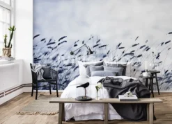 Rebel Walls Slaapkamer behang Scandinavian Light