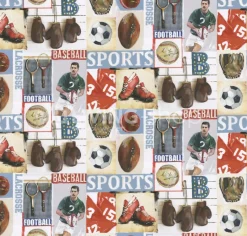 Rebel Walls Sports behangpapier kinderkamer