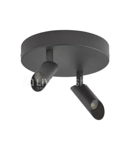 Verlichting online Spot rond zwart LED inbouw