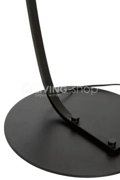 J-LINE Staande lamp boog zwart
