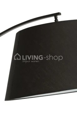 J-LINE Staande lamp boog zwart