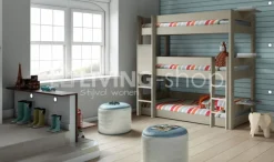 MATHY BY BOLS Stapelbed met 3 bedden MathyByBols appel groen