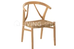 J-LINE Stoel Alis teak hout
