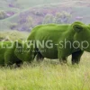 Tuinbeeld kunstgras Neushoorn Topiary