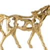 J-LINE Tuinbeeld paard rennend