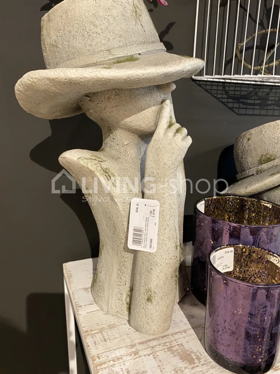 Cosy & Trendy Tuinbeeld vrouw torso bloempot COSY @ HOME