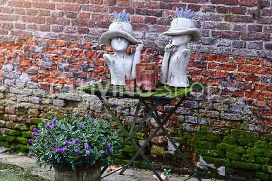 Cosy & Trendy Tuinbeeld vrouw torso bloempot COSY @ HOME
