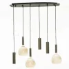 Verdace verlichting Vintage lampenpendel bronzo cilinders