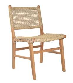 Viro Rotan Teak Stoel Scandinavische stijl Naturel