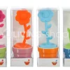 J-LINE Vrolijke theebuiltjes bloem,