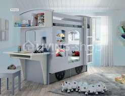 MATHY BY BOLS Wagon Bed + Bureau