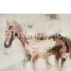 J-LINE Wandkader paard canvas Wanddecoratie