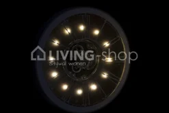 J-LINE Wandklok LED cijfers