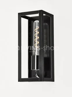 Verlichting online Wandlamp zwart metaal modern landelijk Country Living