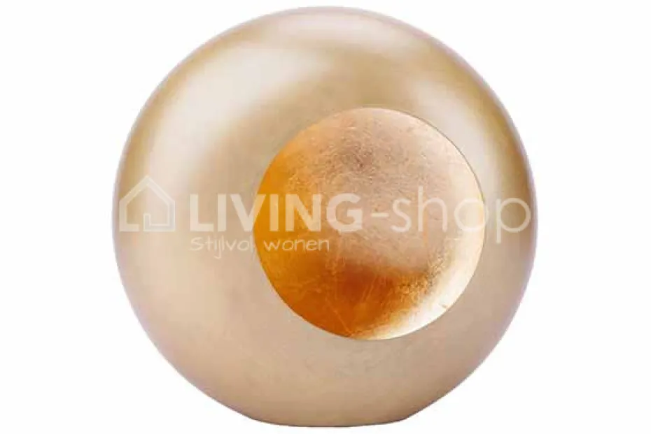 Cosy & Trendy Windlicht brass goud Noya theelichthouder