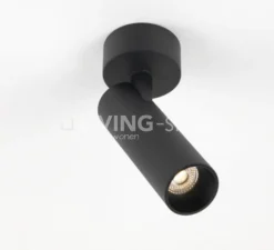 Verlichting online Witte LED Micro tube spot cilinder opbouw