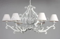 Verdace verlichting Witte romantische luster Mila
