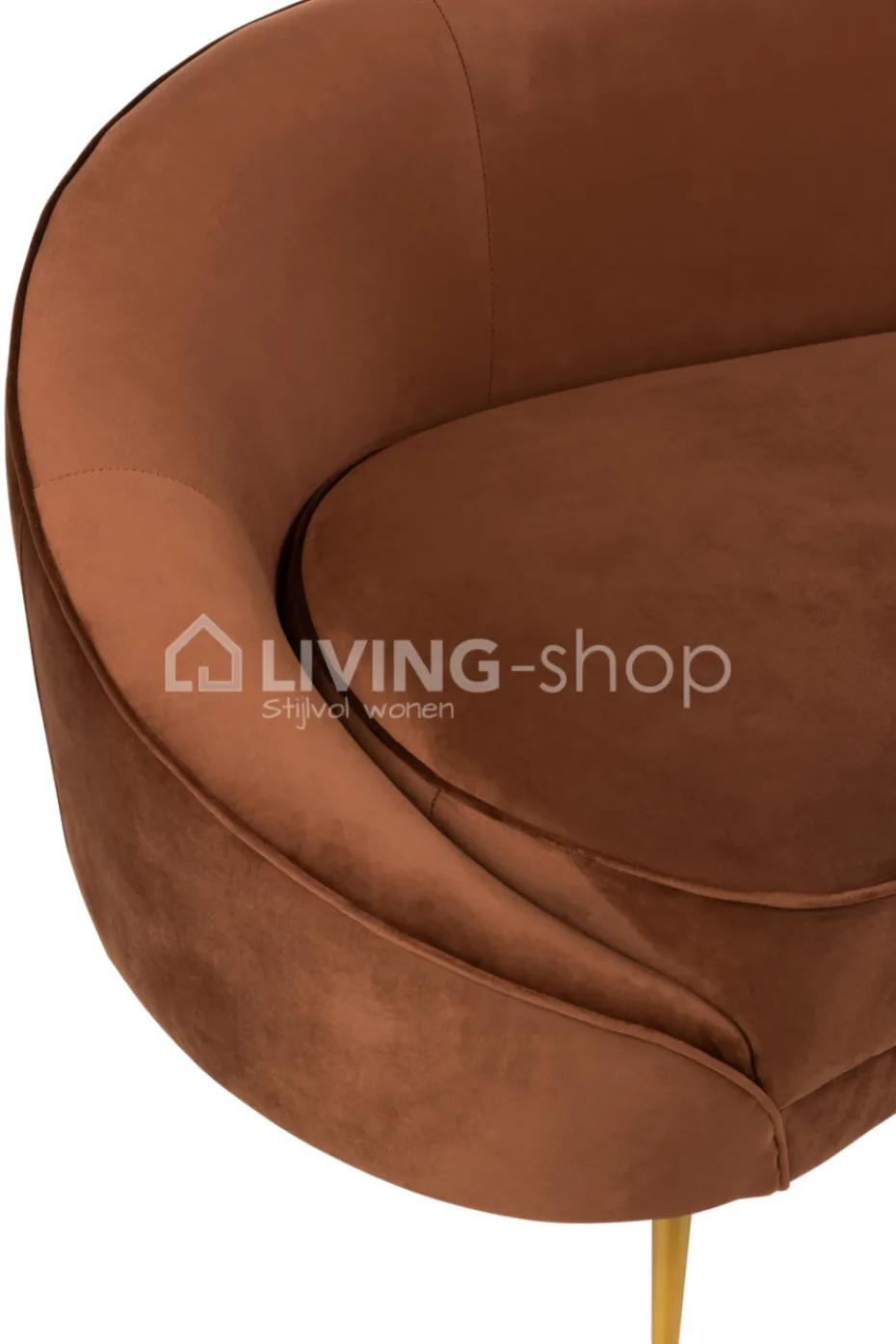 J-LINE Zetel Sofa Elisabeth Zitbank Groen