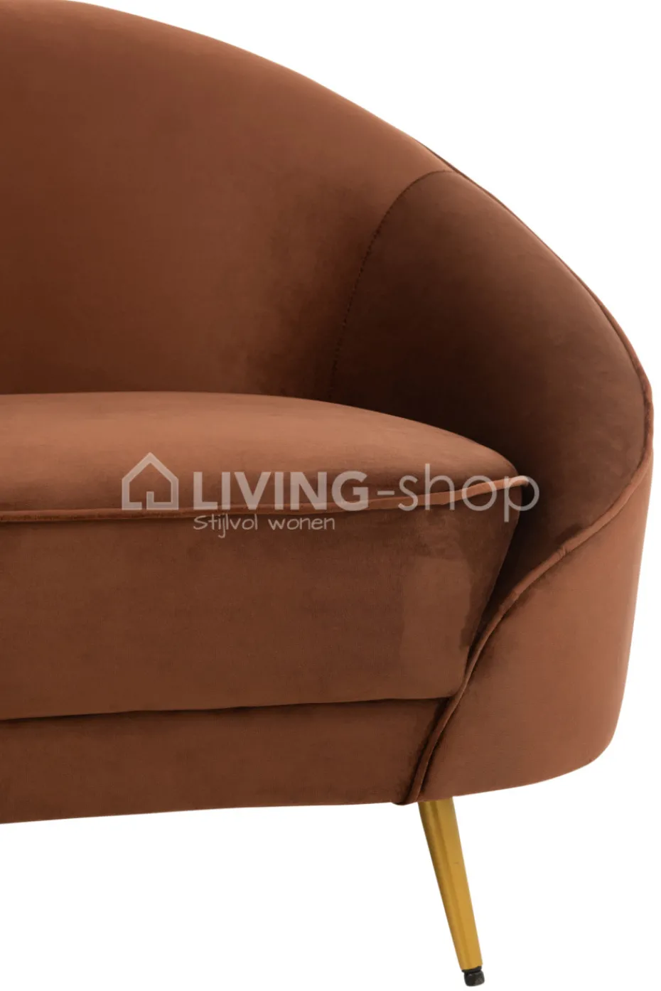 J-LINE Zetel Sofa Elisabeth Zitbank Groen