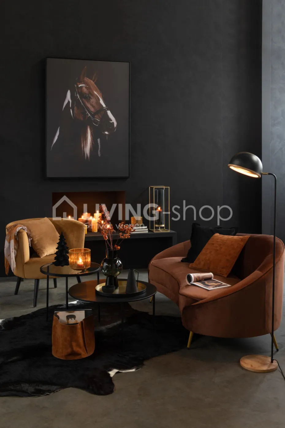 J-LINE Zetel Sofa Elisabeth Zitbank Groen