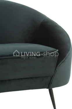 J-LINE Zetel Sofa Elisabeth Zitbank Groen