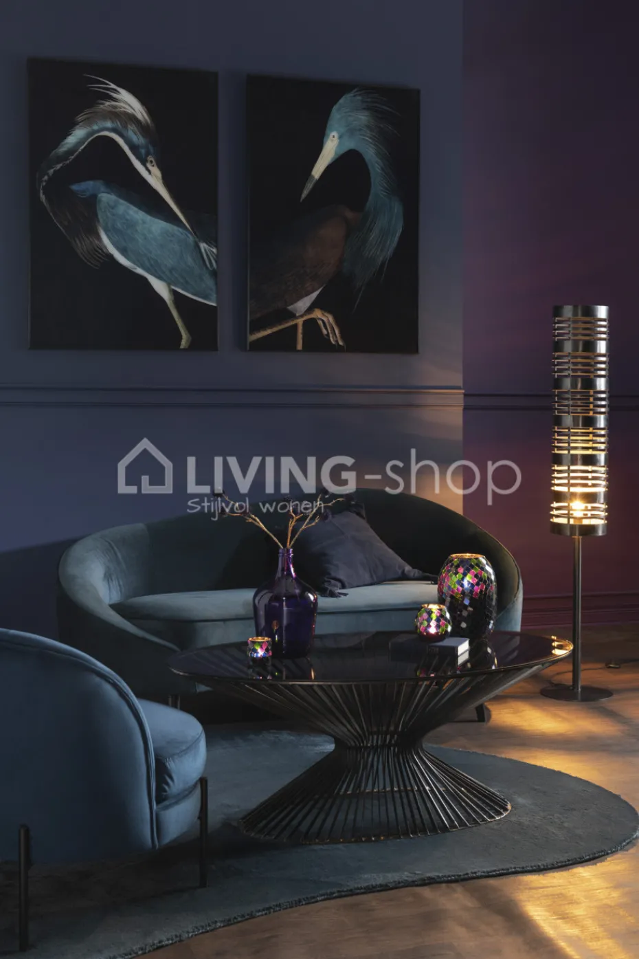 J-LINE Zetel Sofa Elisabeth Zitbank Groen
