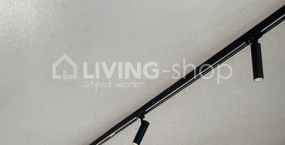 Verlichting online Zwarte Micro tube spot LED L13,5xB4CM