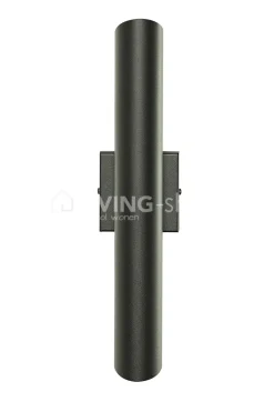 Verlichting online Zwarte Up and downlighter wandlamp modern