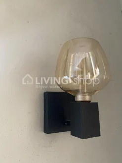Verlichting online Zwarte wandlamp industrieel modern
